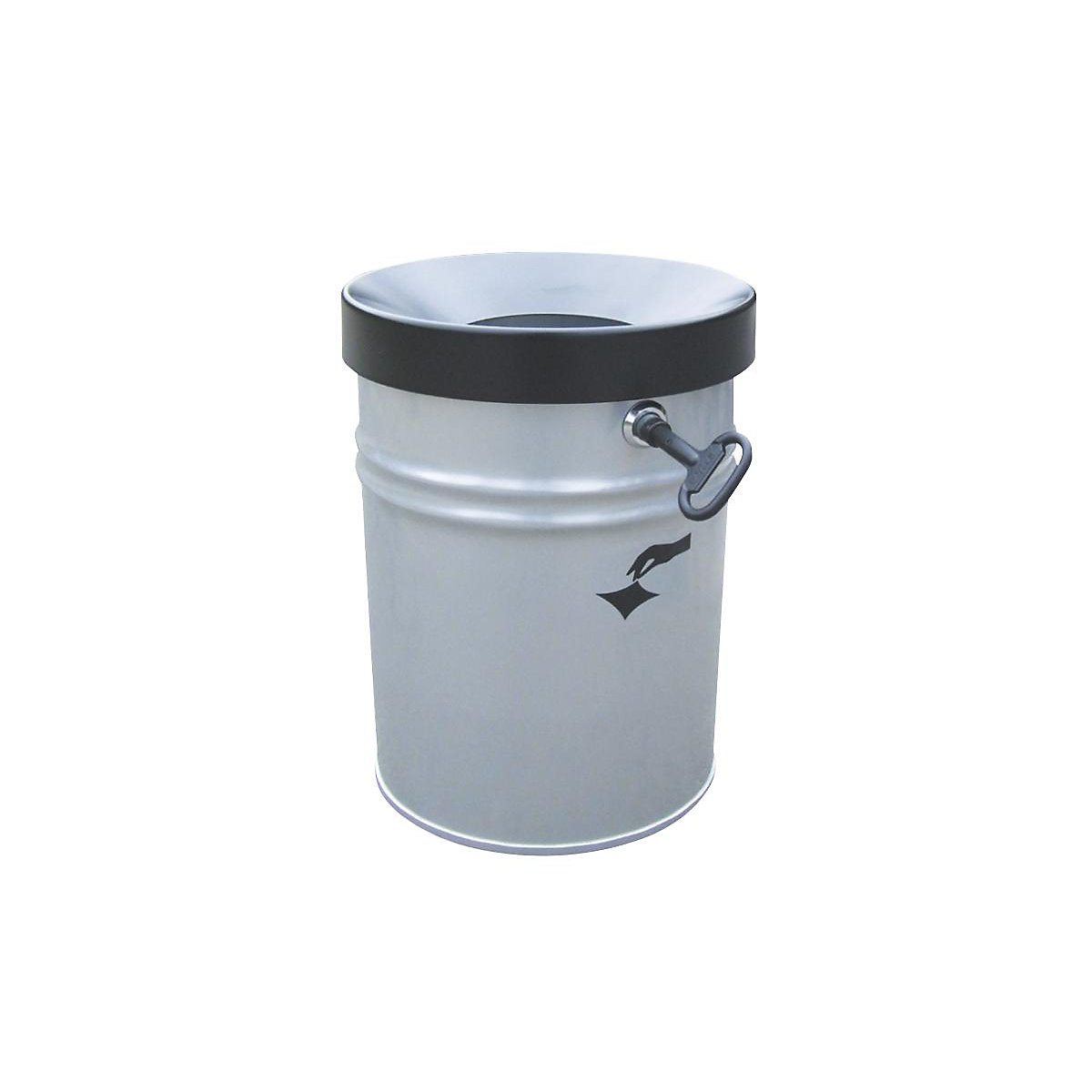 Coș de gunoi de perete, cu încuietoare