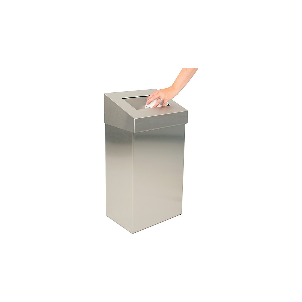 Colector de deșeuri, cu capac rabatabil (Imagine produs 2)-1