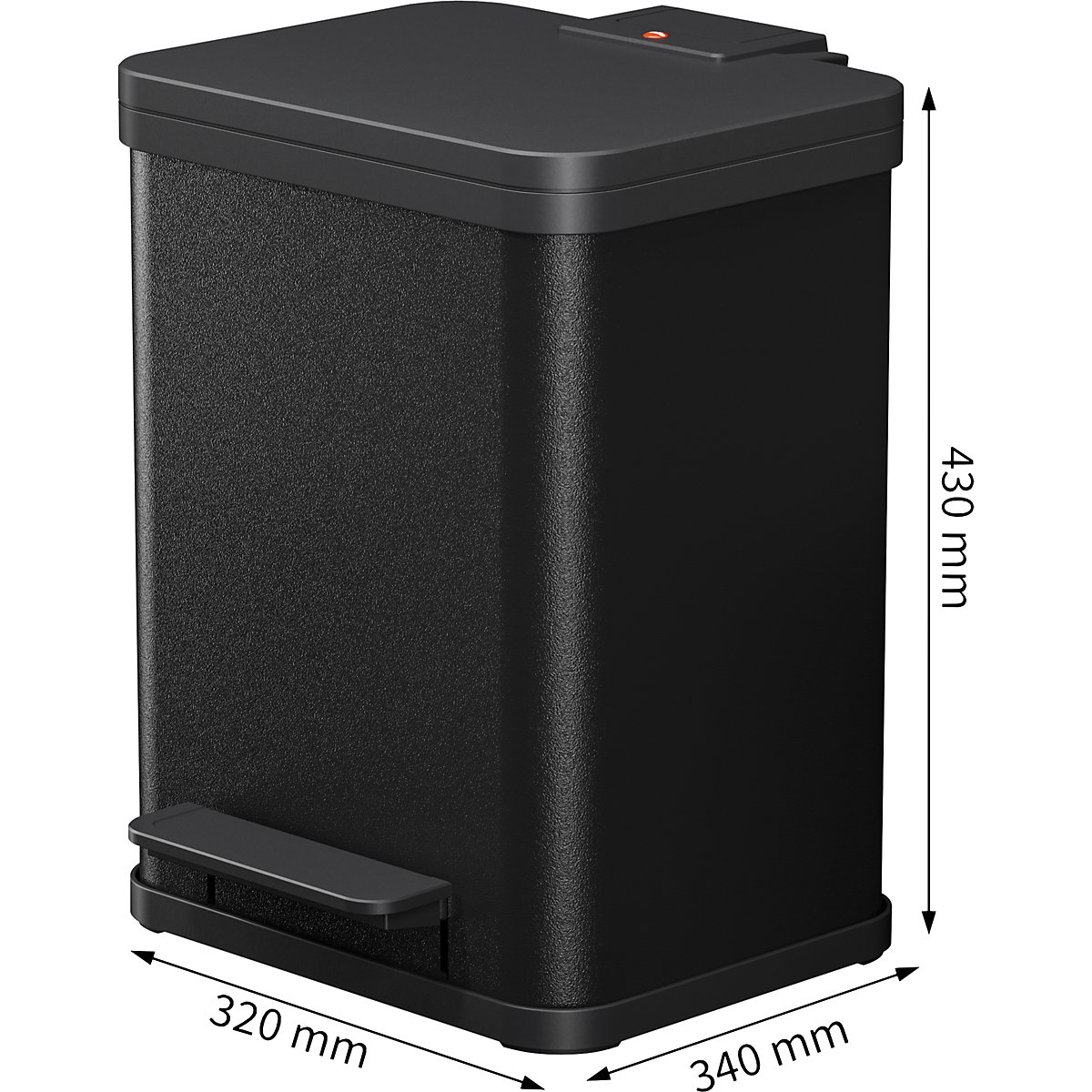 Colector ecologic de deșeuri, cu pedală – Hailo (Imagine produs 5)-4