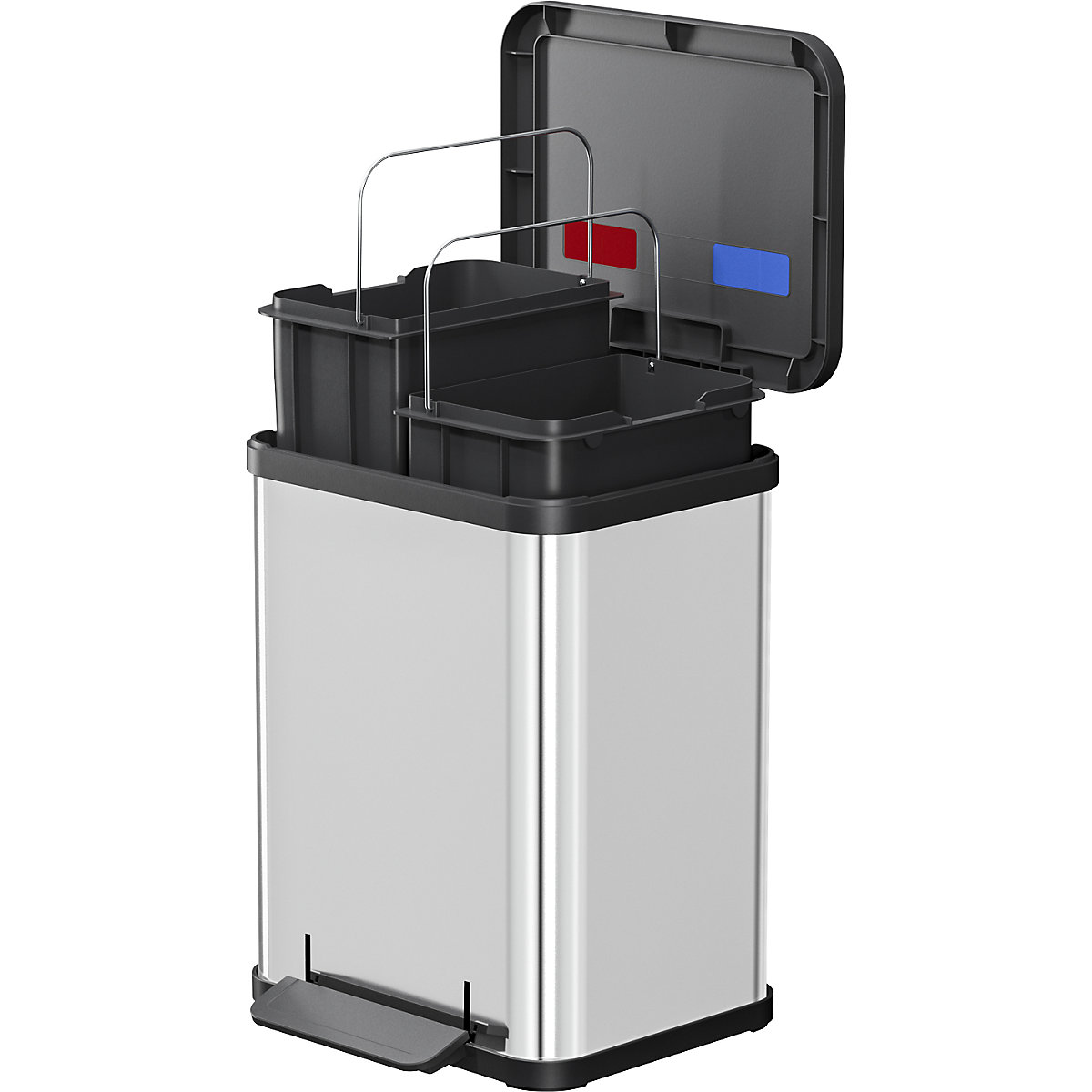 Colector ecologic de deșeuri, cu pedală – Hailo (Imagine produs 2)-1