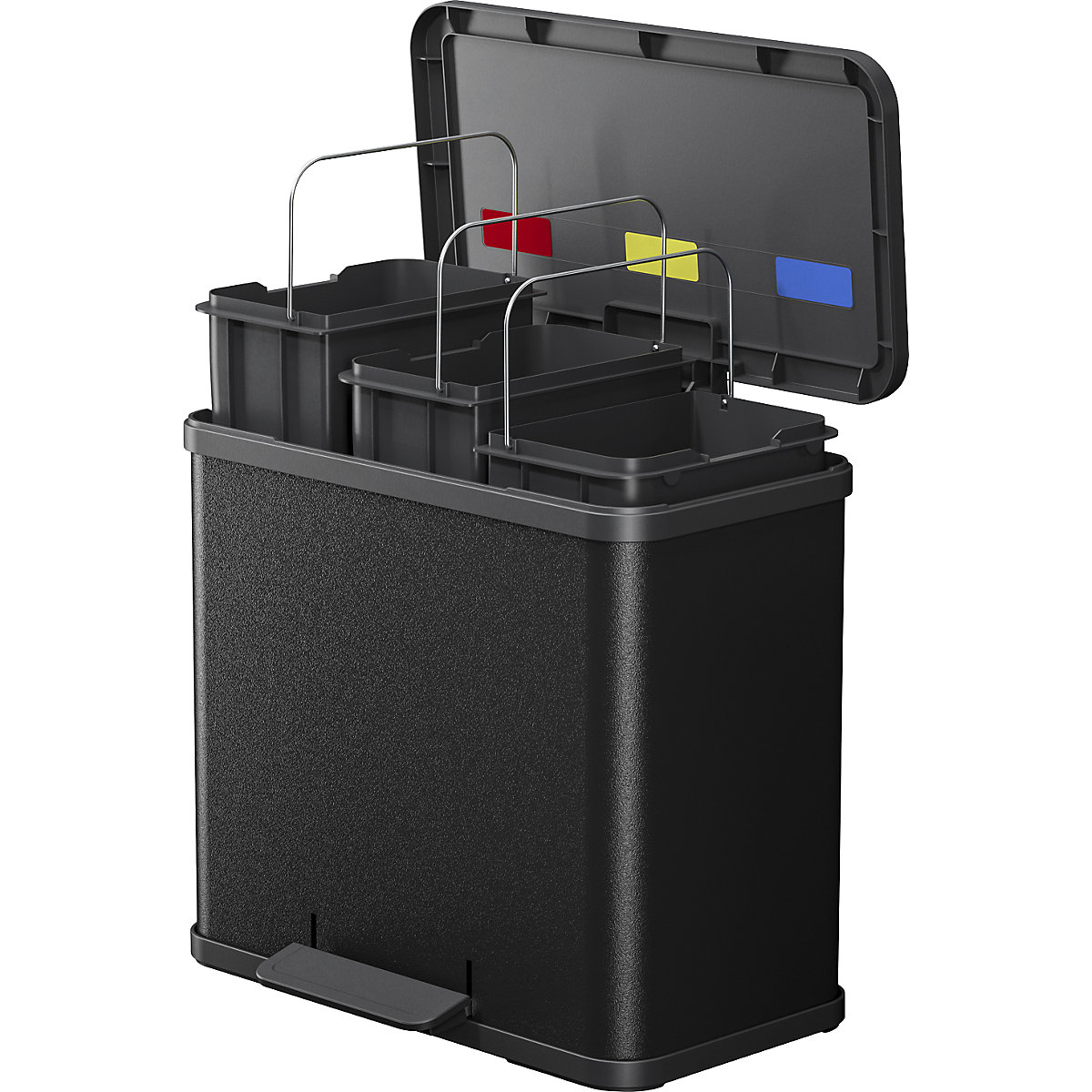 Colector ecologic de deșeuri, cu pedală – Hailo (Imagine produs 2)-1