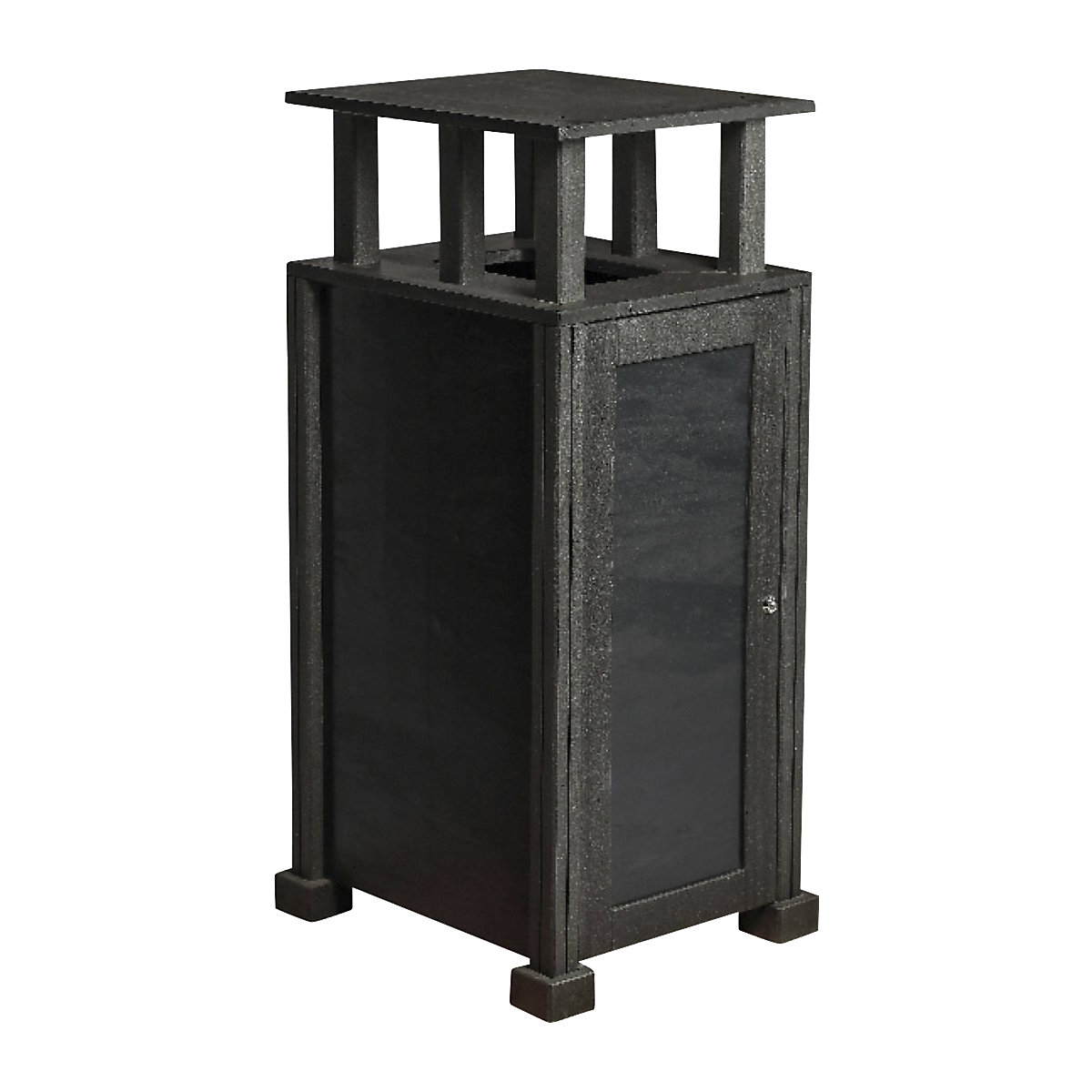 Coș de gunoi exterior, 100% materiale reciclate – Probbax (Imagine produs 3)-2