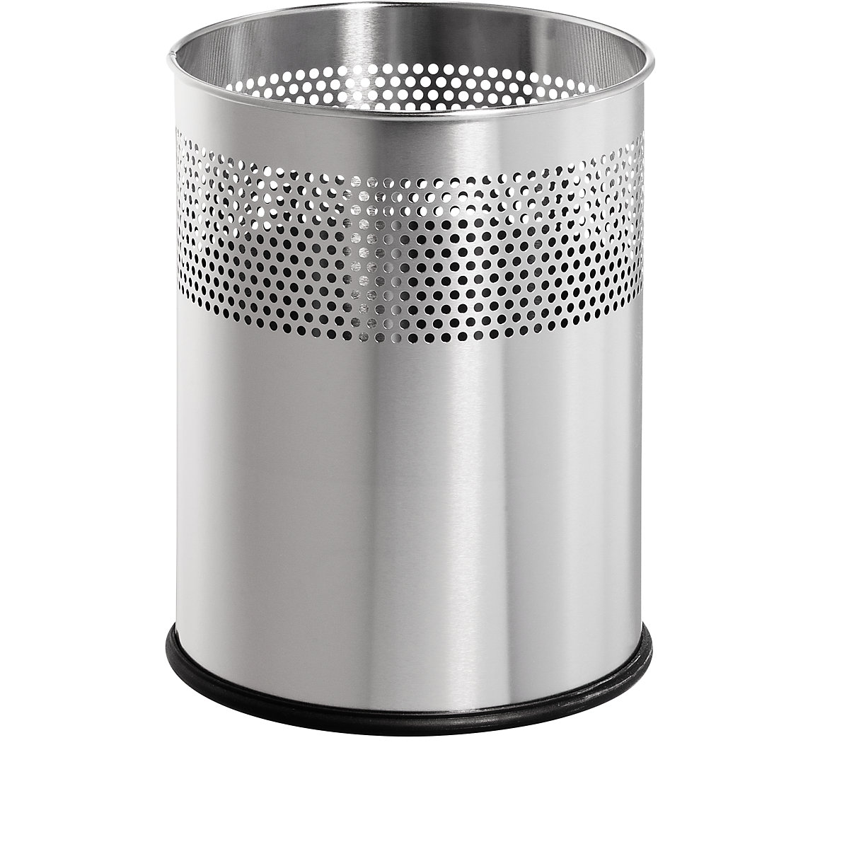 Coş de hârtii, inox, decor perforat – helit