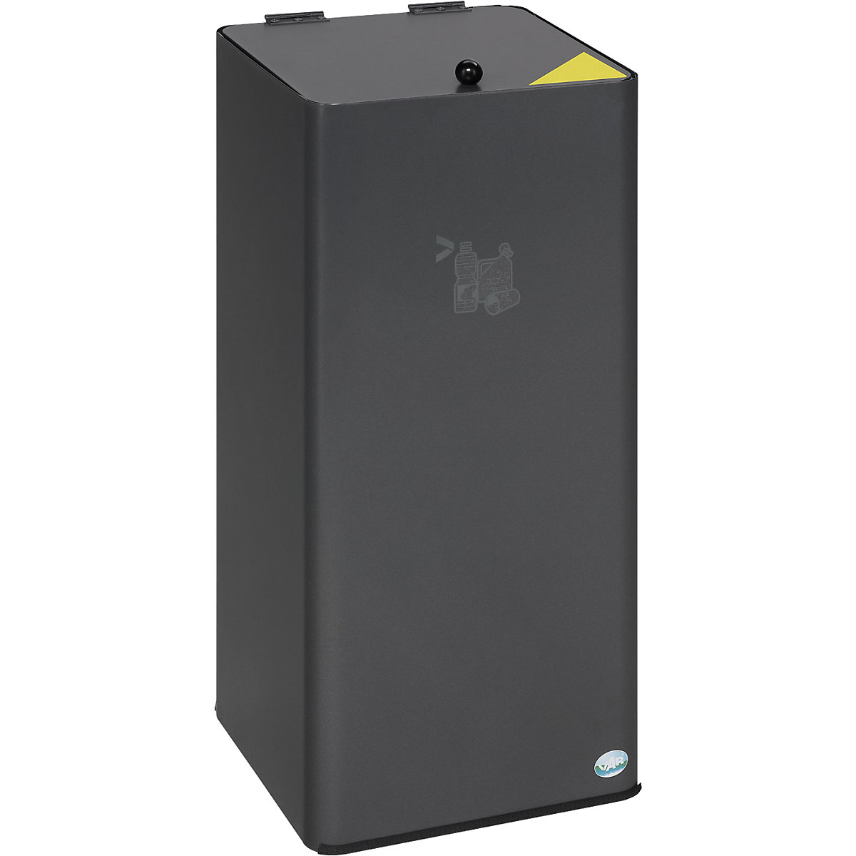 Recipient de colectare a deșeurilor reciclabile Quadro cu capac rabatabil (Imagine produs 4)-3