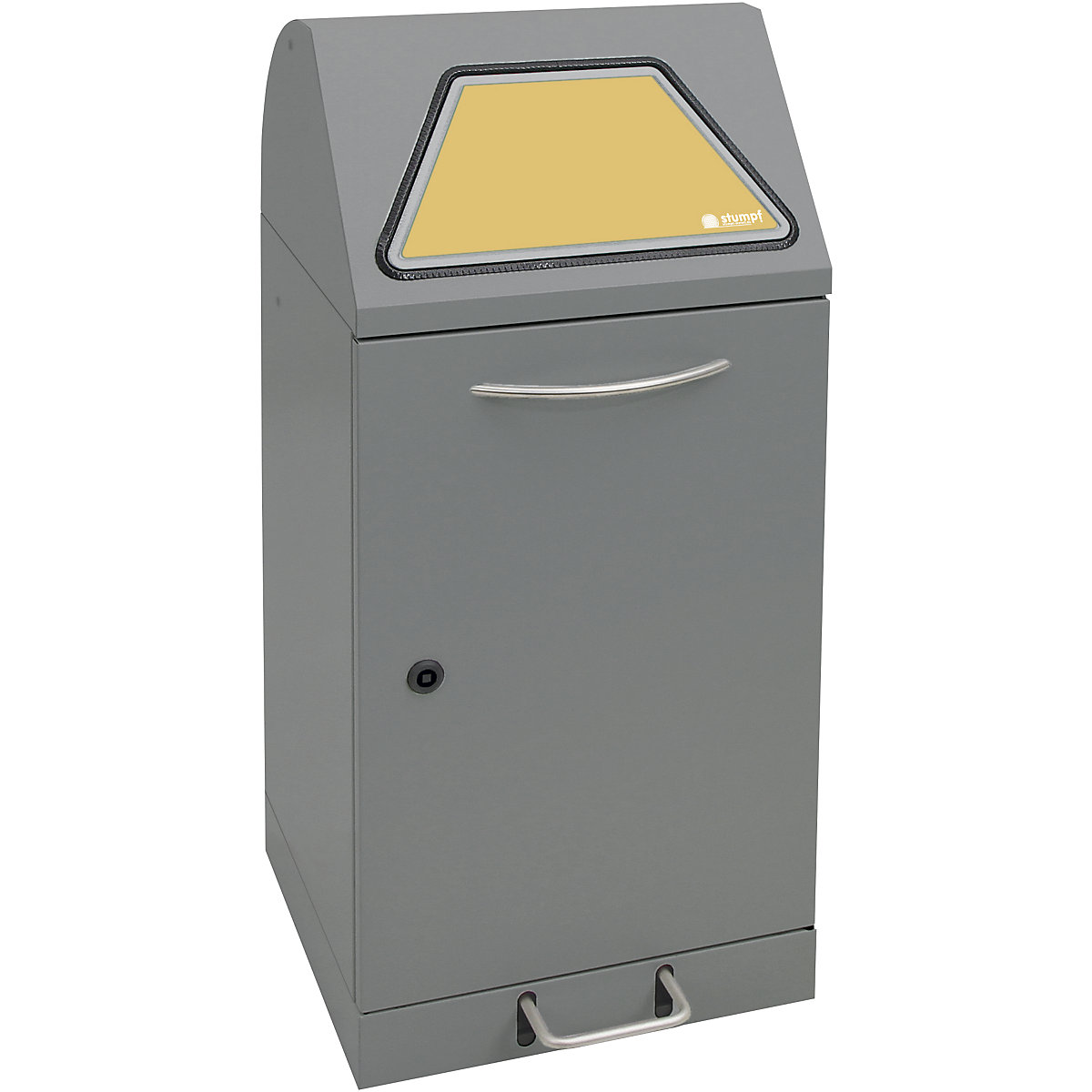 Recipient de sortare a deșeurilor reciclabile, cu pedală