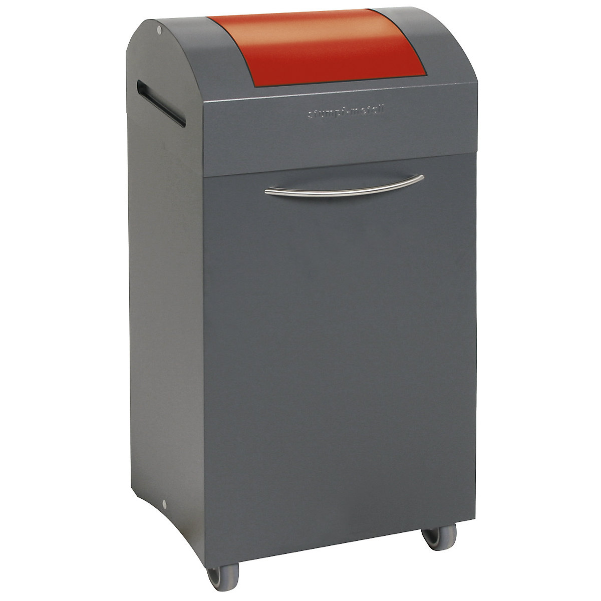 Recipient de sortare a deșeurilor reciclabile, cu proprietate de stingere a focului