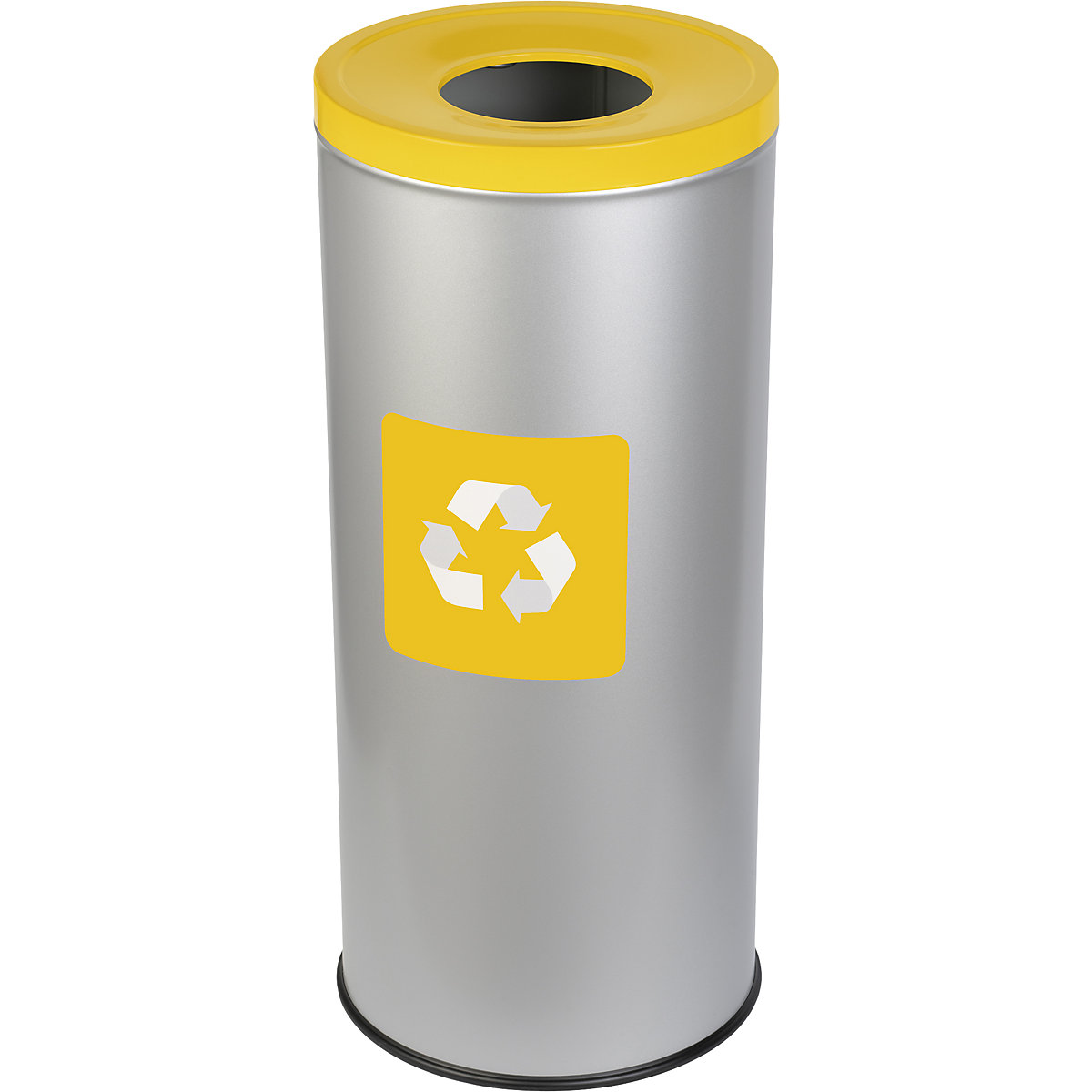 Recipient pentru sortarea deşeurilor reciclabile, rotund