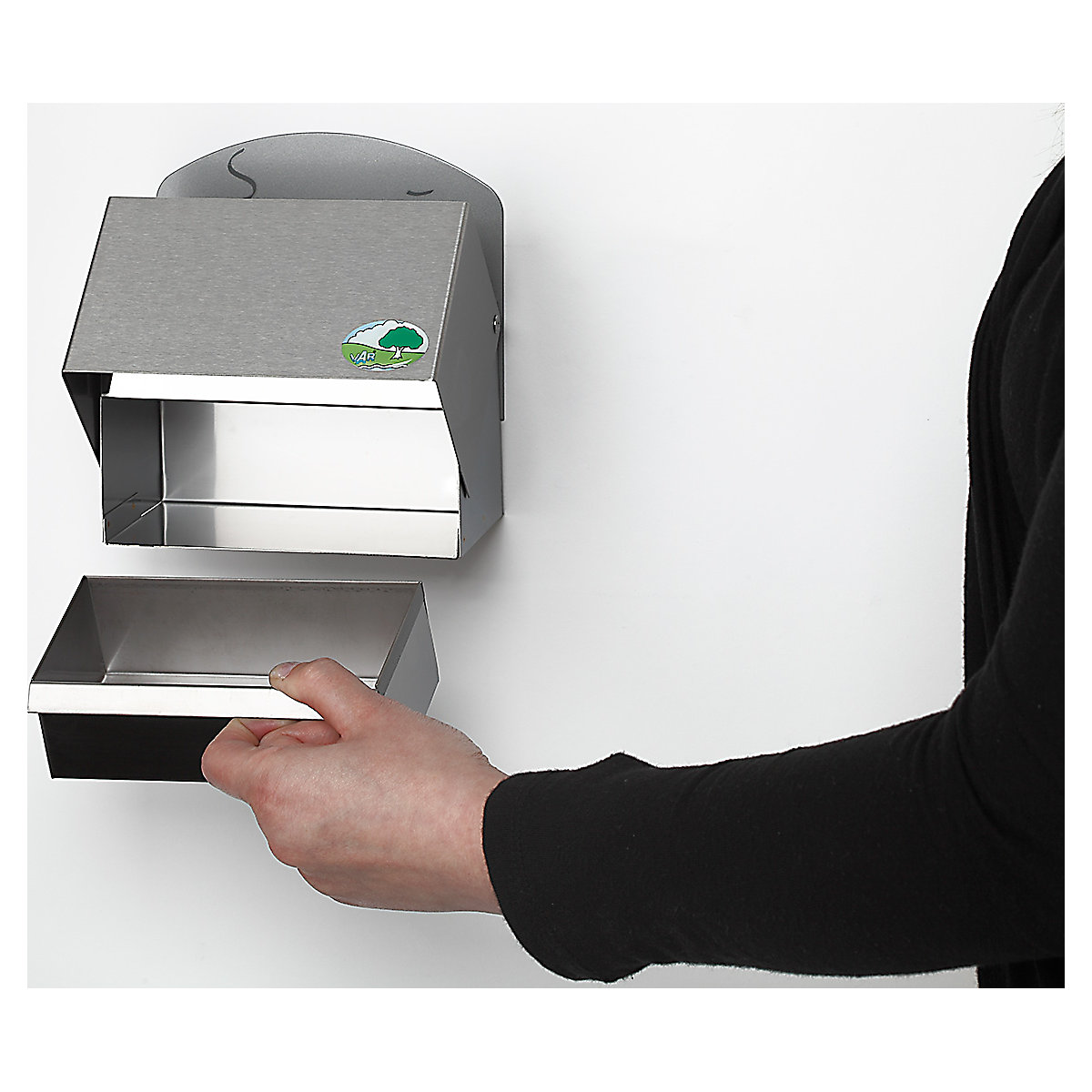 Scrumieră de perete cu panou indicator – VAR (Imagine produs 3)-2