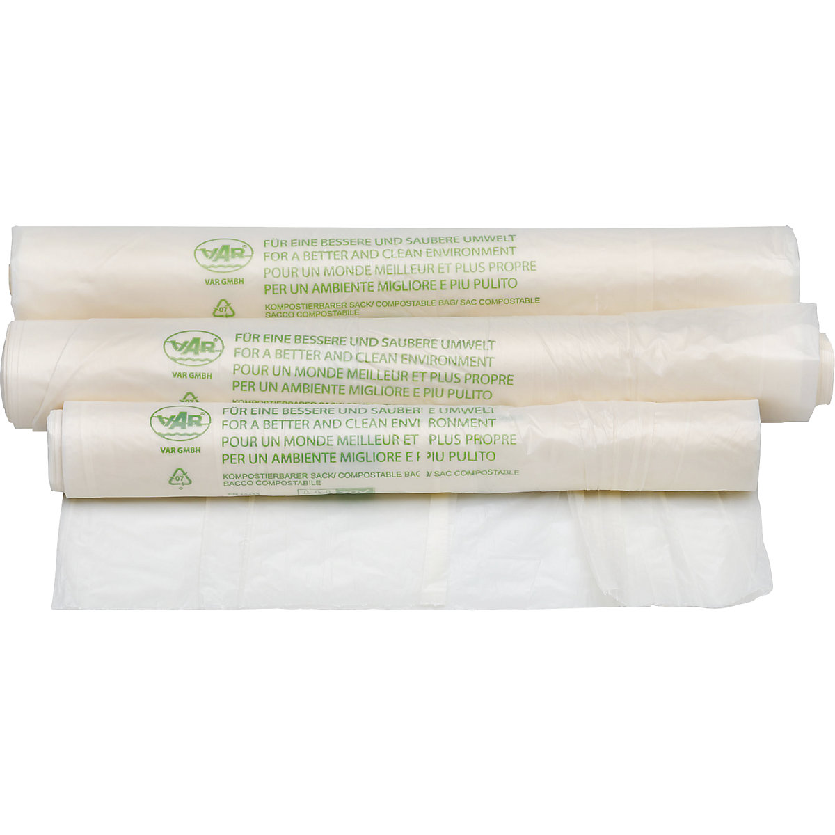 Sacos de lixo compostáveis - VAR