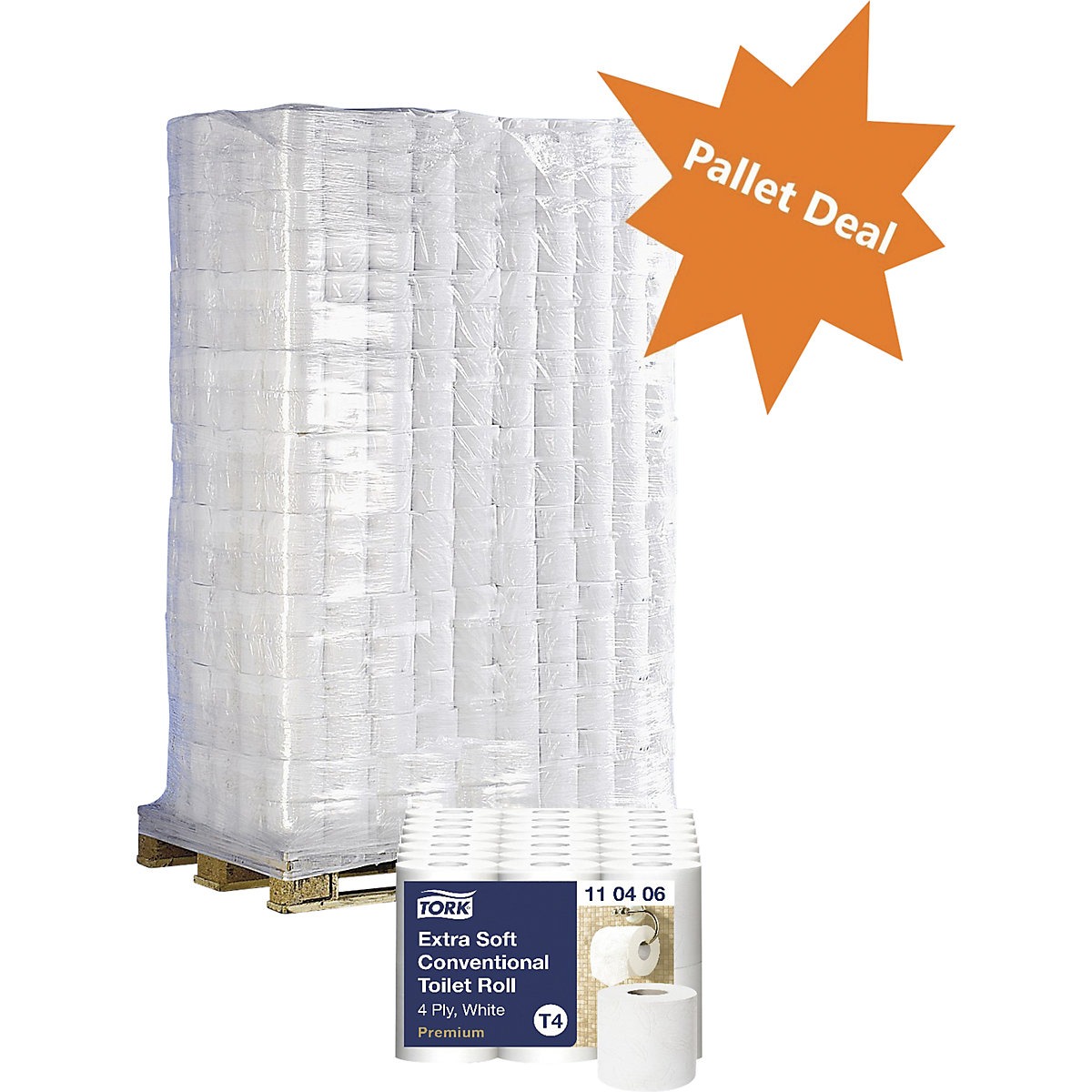 Papel higiénico, extra macio - TORK