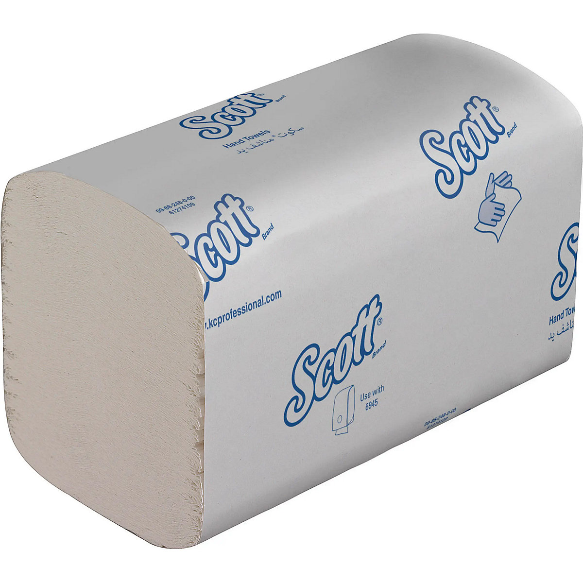 Toalhetes de papel dobrados Scott Control – Kimberly-Clark (Imagem do produto 4)-3