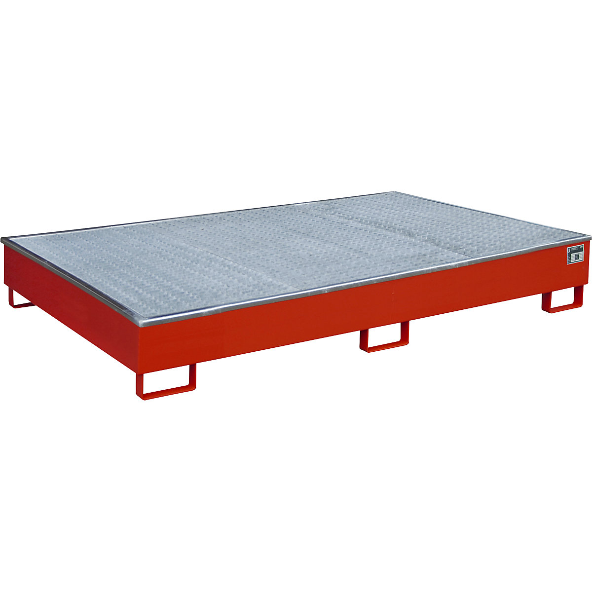 Cuba no fundo da estante com encaixe em PE – eurokraft pro