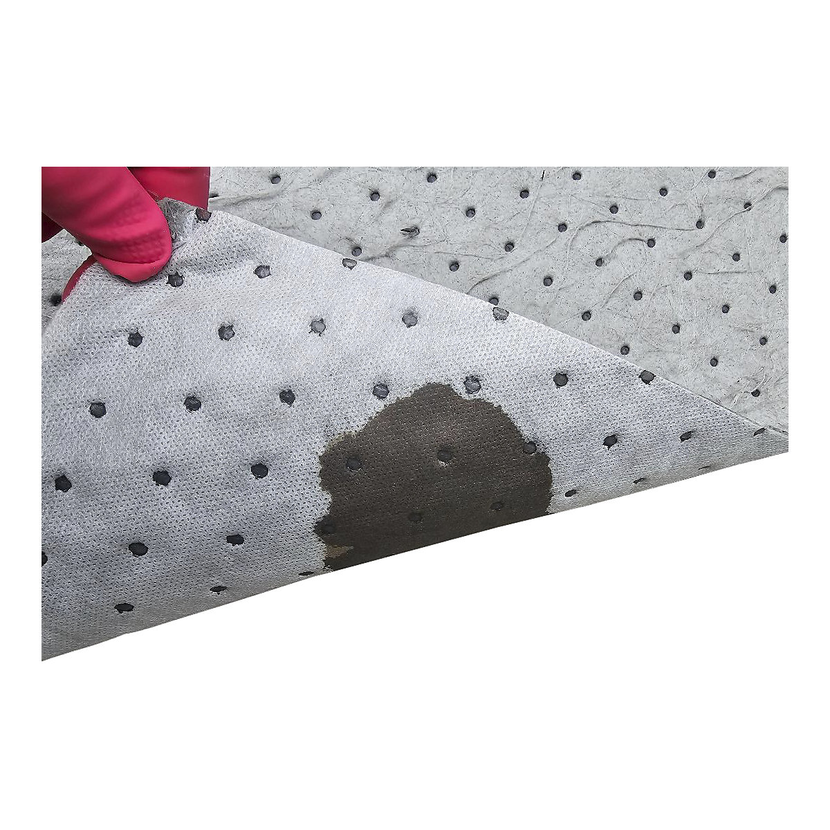 Kit de emergência para derrames em bidão de plástico – eurokraft basic (Imagem do produto 2)-1