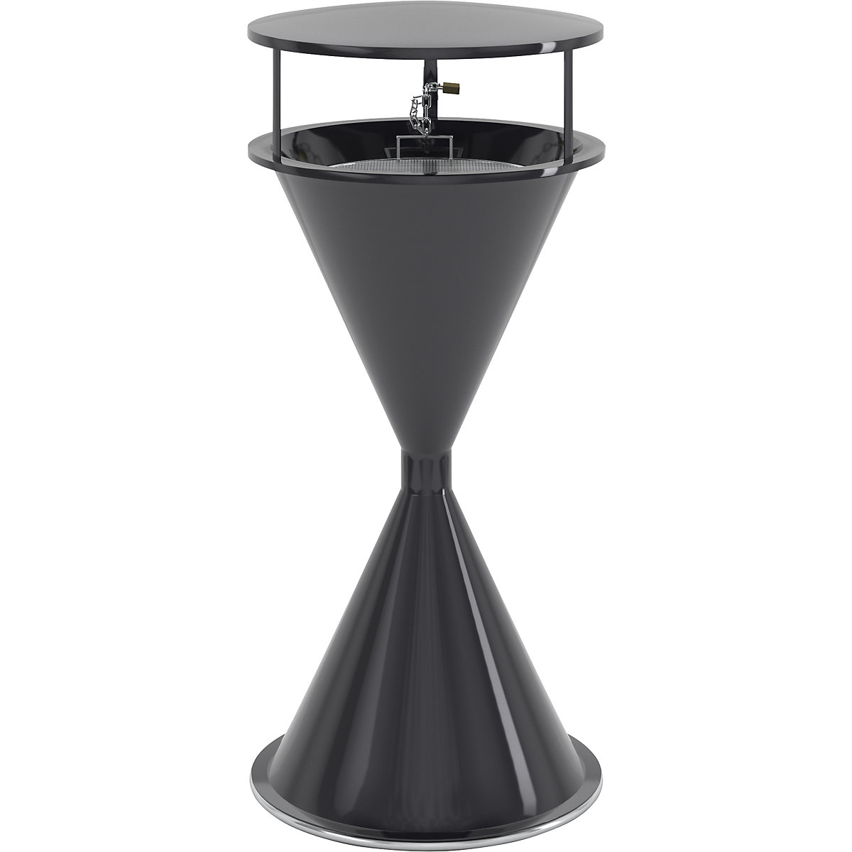 Cinzeiro cónico com telhado e base – VAR (Imagem do produto 4)-3
