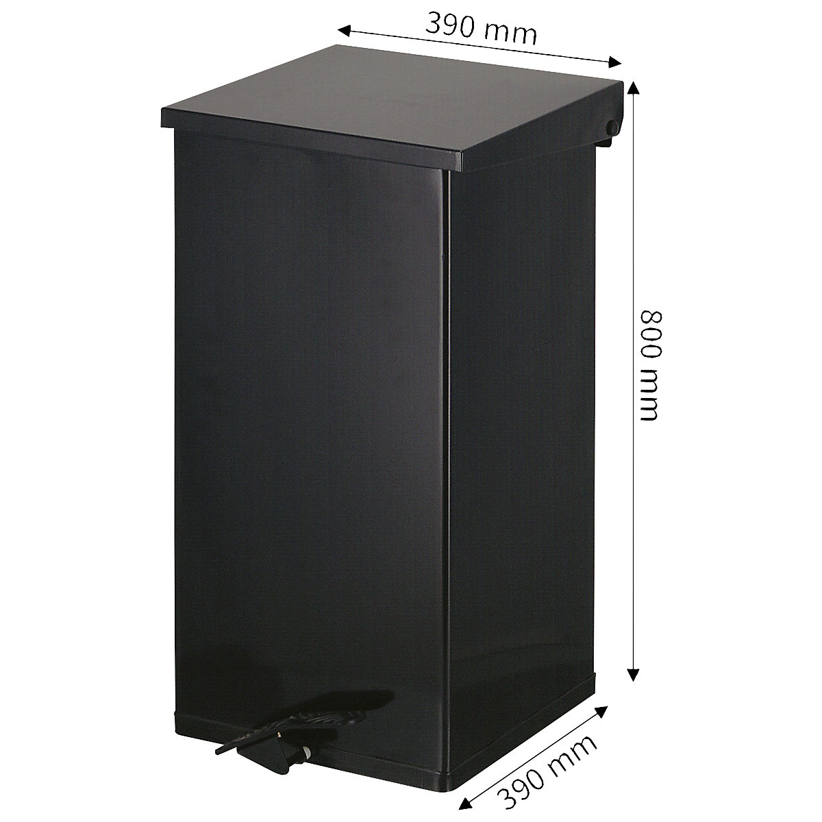 Coletor de lixo com pedal (Imagem do produto 2)-1
