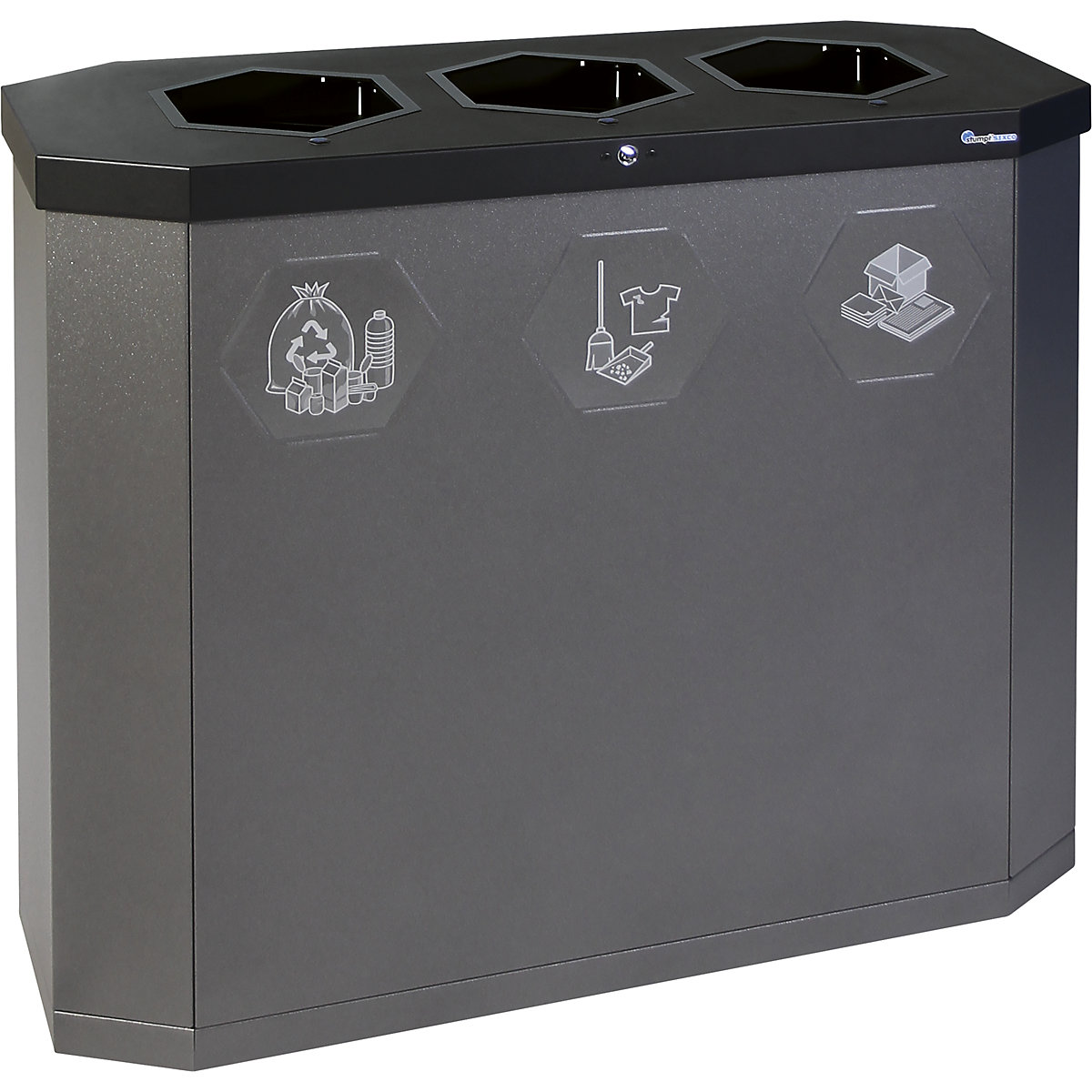 Coletor de materiais recicláveis Sixco smart