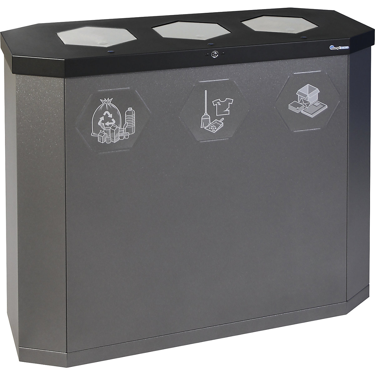 Coletor de materiais recicláveis Sixco swing