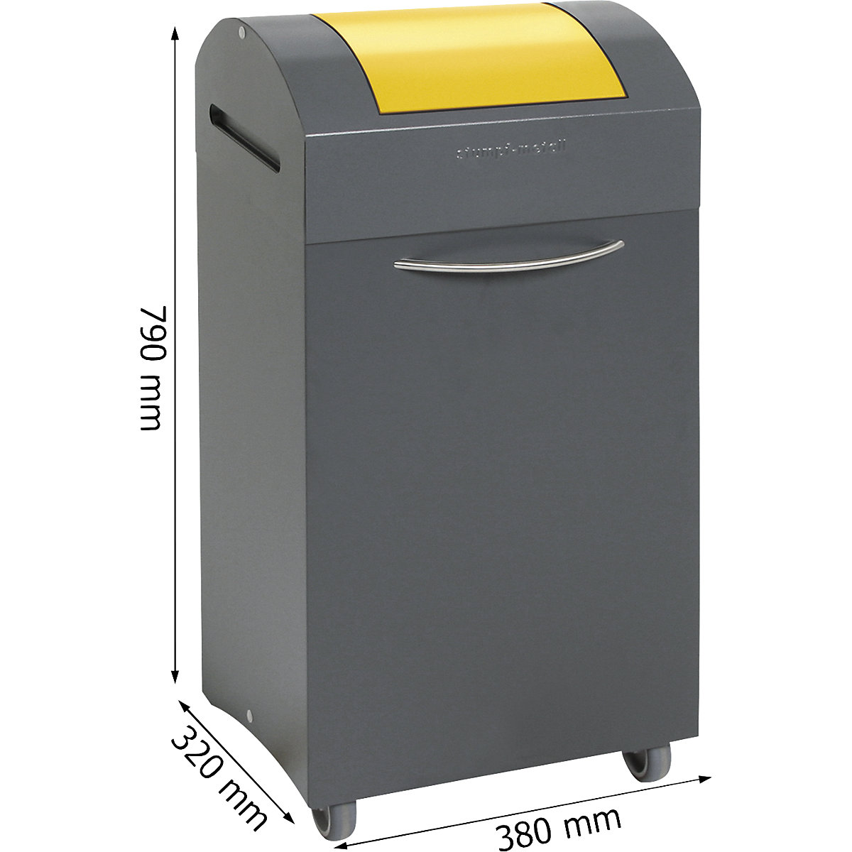 Coletor de materiais recicláveis, autoextintor (Imagem do produto 7)-6