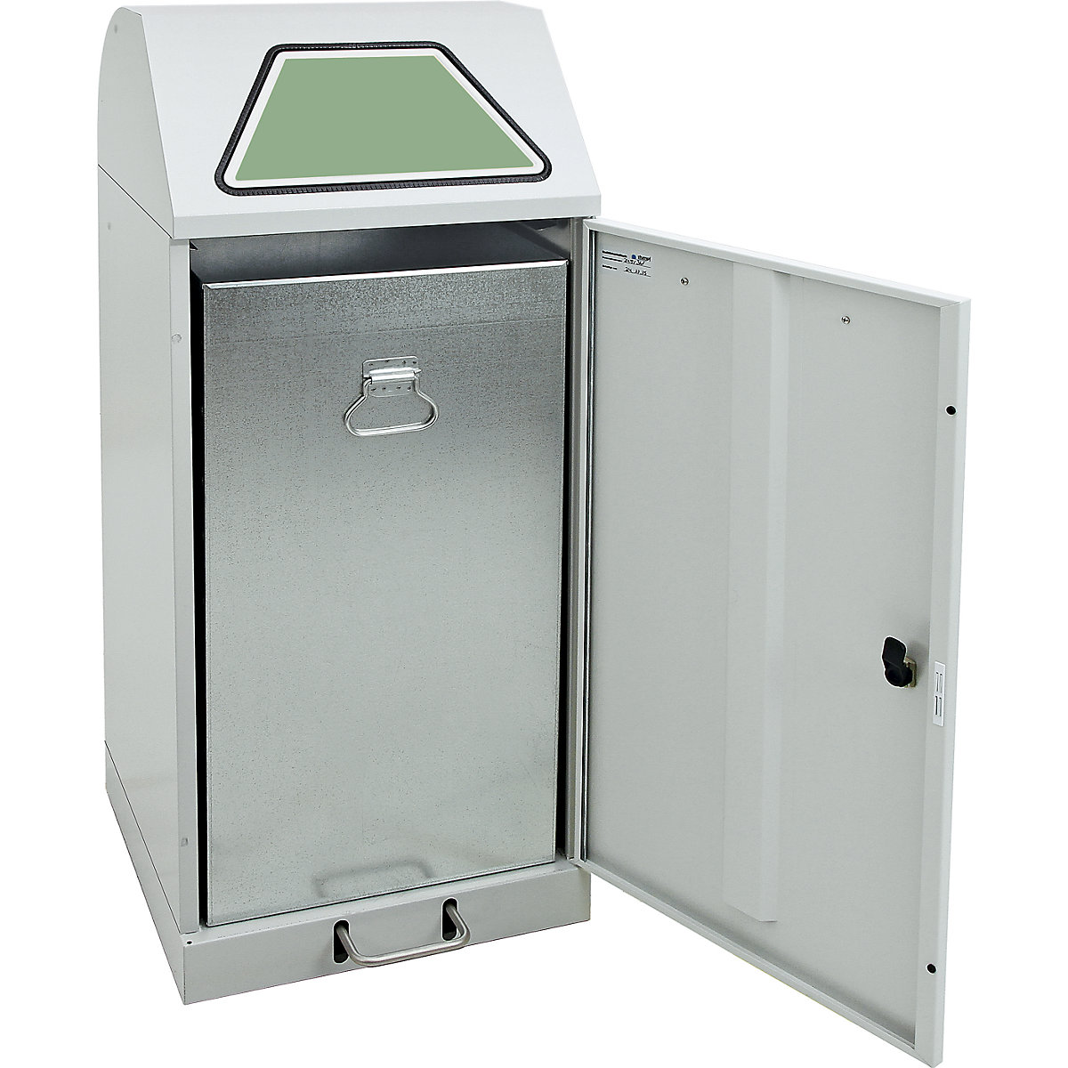 Coletor de materiais recicláveis com pedal (Imagem do produto 8)-7