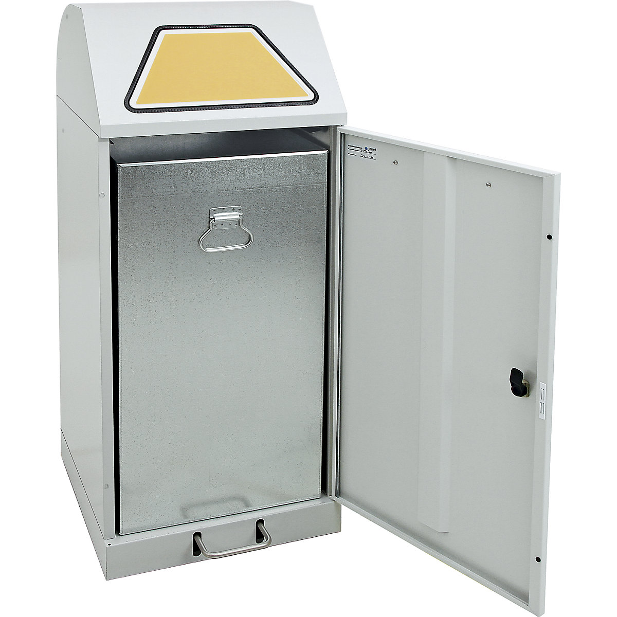 Coletor de materiais recicláveis com pedal (Imagem do produto 10)-9