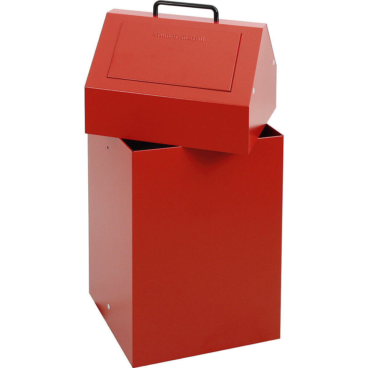 Coletor de materiais recicláveis com tampa de inserção (Imagem do produto 4)-3