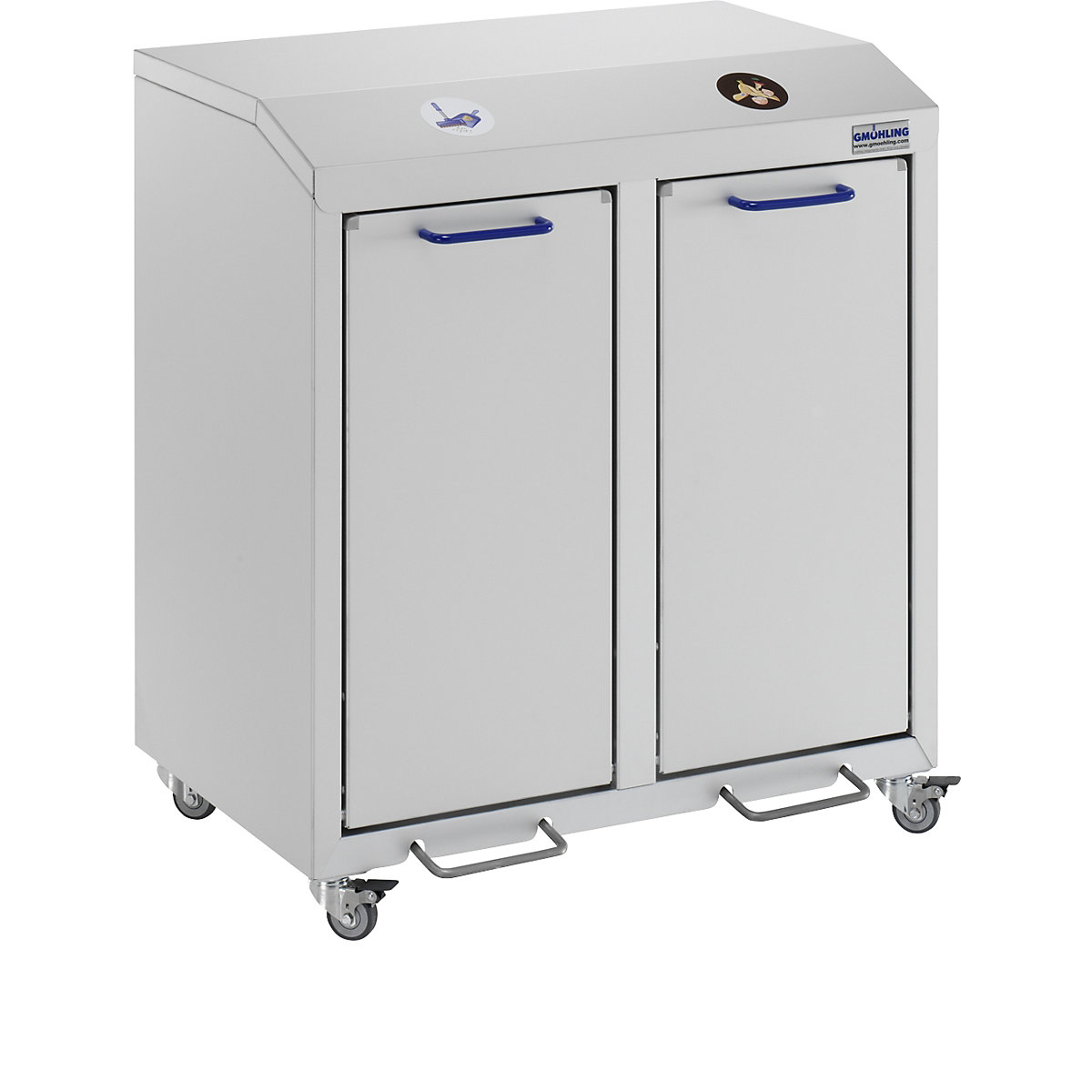 Coletor de materiais recicláveis em alumínio G®-COLLECT – Gmöhling (Imagem do produto 6)-5