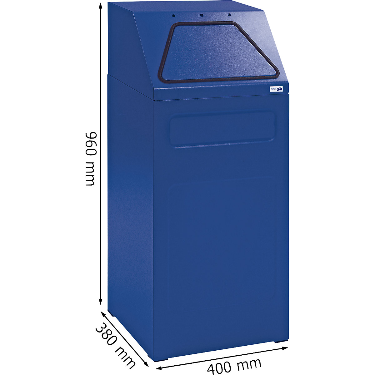 Coletor de materiais recicláveis, ignífugo (Imagem do produto 4)-3