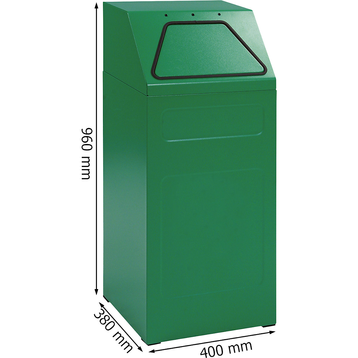 Coletor de materiais recicláveis, ignífugo (Imagem do produto 3)-2