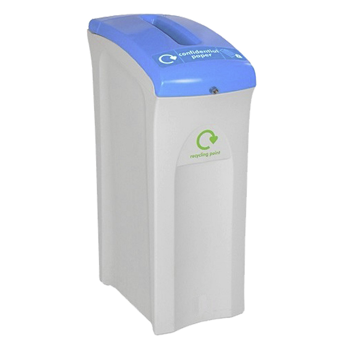 Recipiente de proteção dos dados, fechável à chave