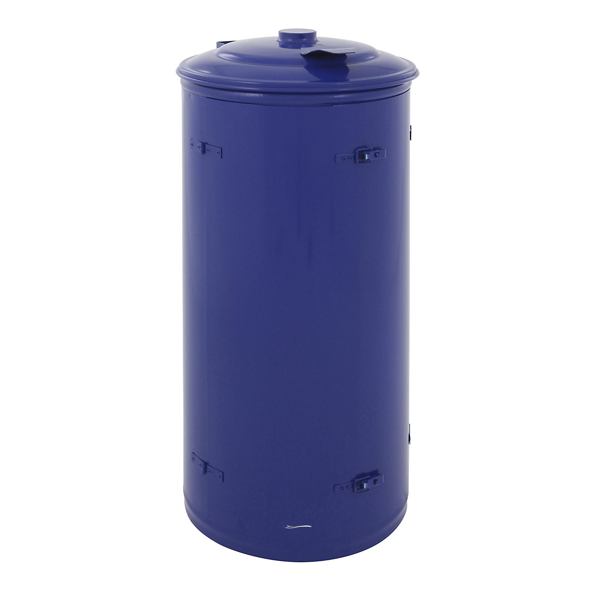 Colector de lixo com fecho de mola