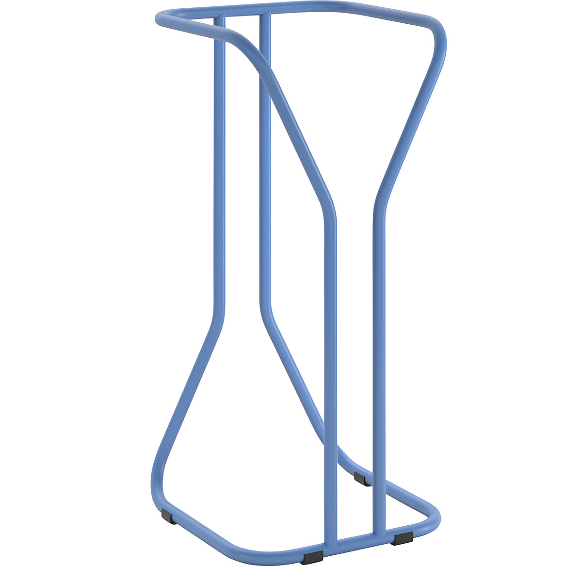 Coletor de materiais recicláveis de grande volume, aço - eurokraft pro