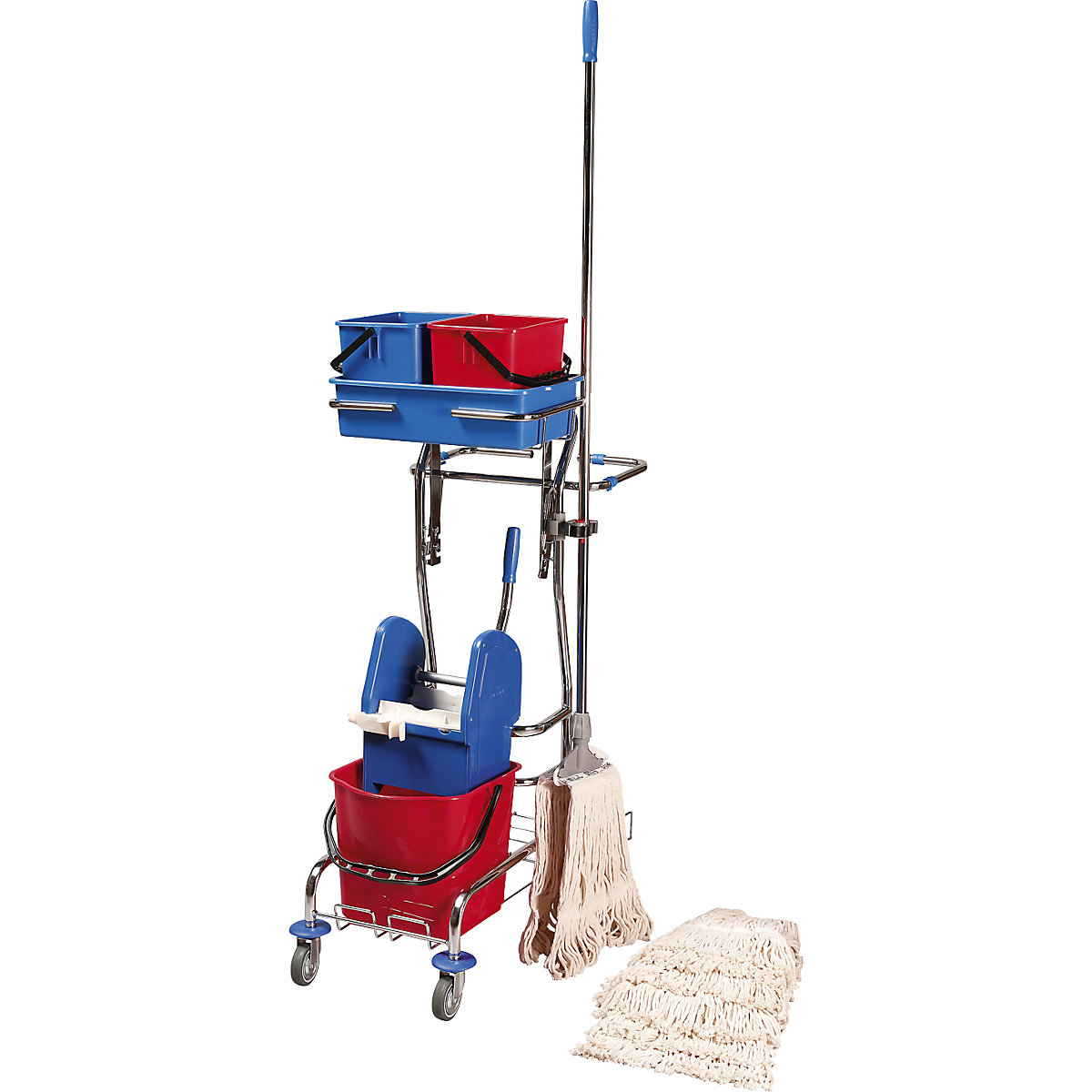 Conjunto de carrinho de limpeza