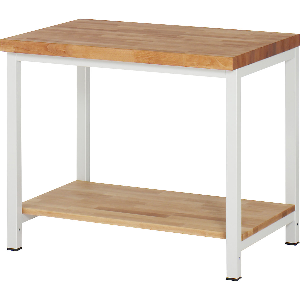 Banc de lucru, cu cadru Serie 8000 – eurokraft pro, 1 poliță, lăț. x ad. 1000 x 700 mm-0