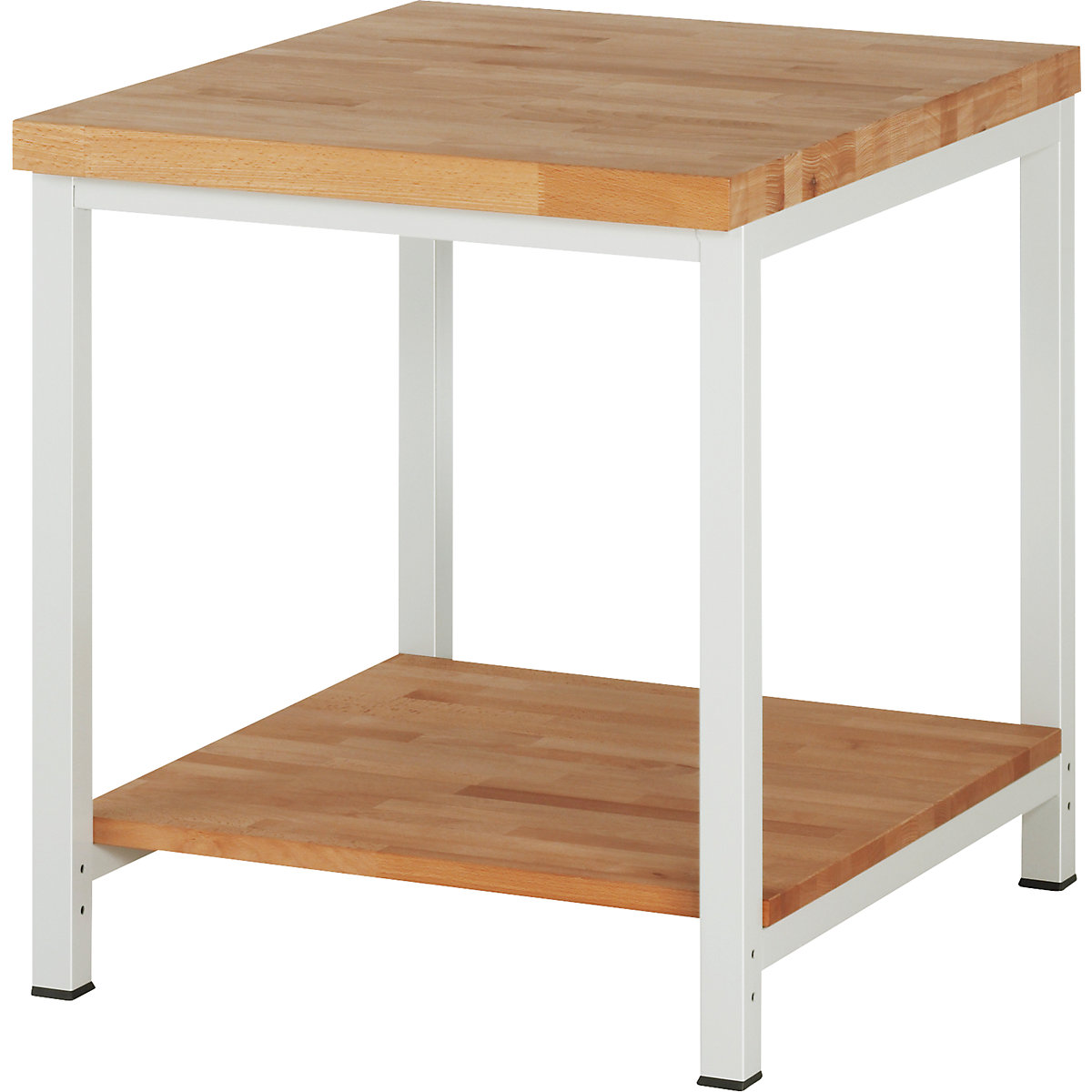 Banc de lucru, cu cadru Serie 8000 – eurokraft pro, 1 poliță, lăț. x ad. 750 x 900 mm-0