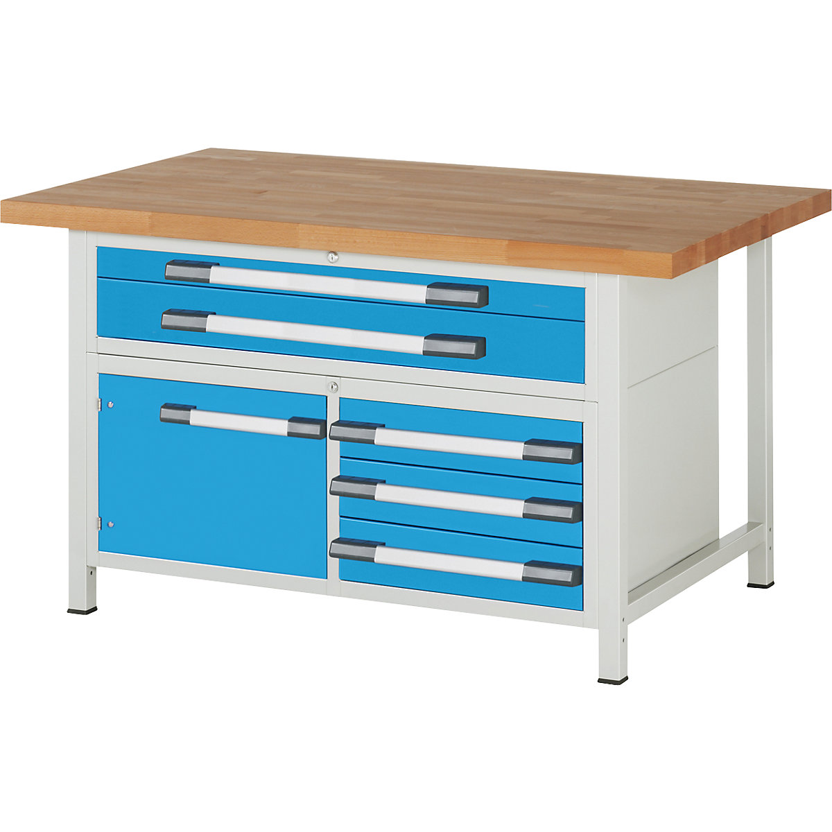 Banc de lucru, cu cadru Serie 8000 – eurokraft pro