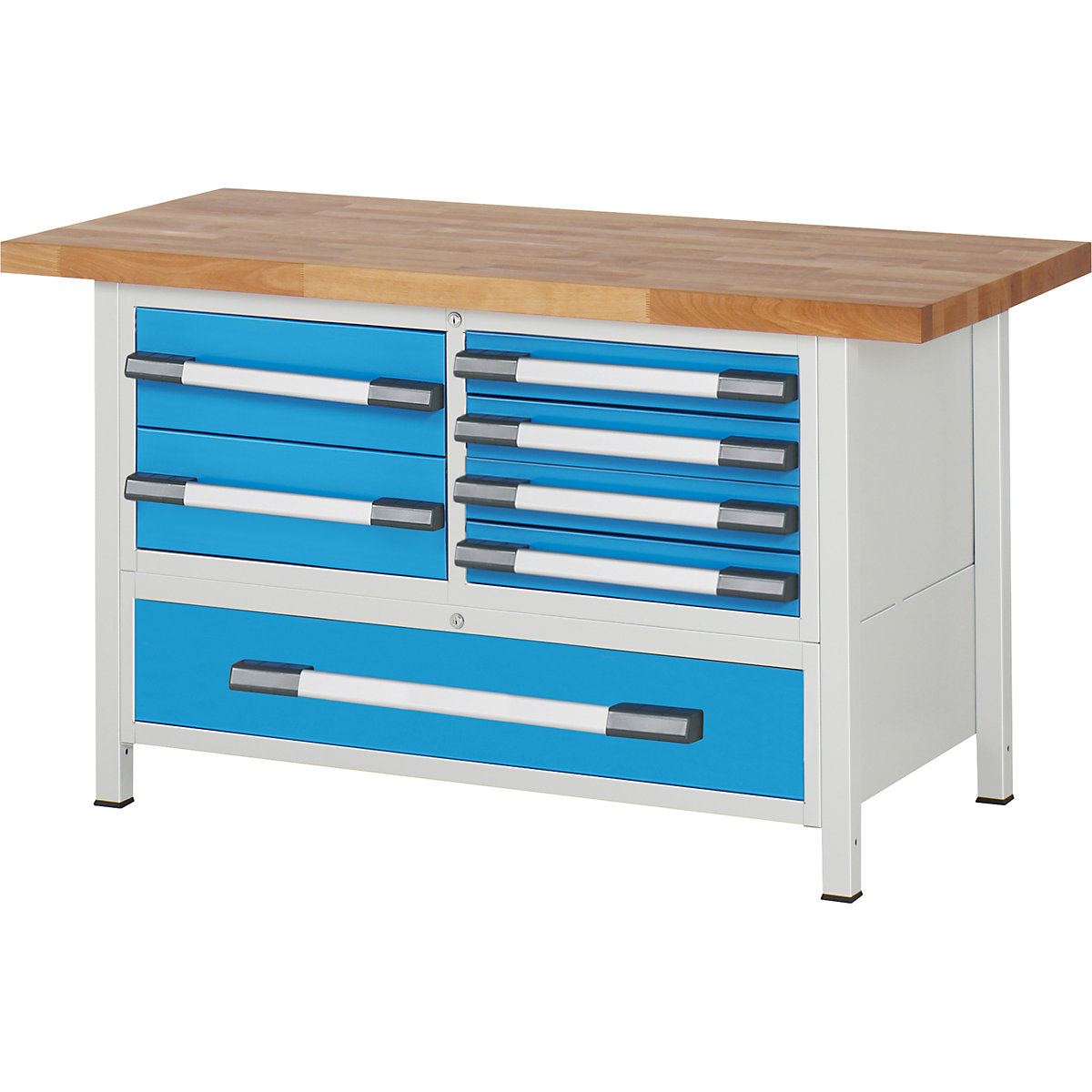 Banc de lucru, cu cadru Serie 8000 – eurokraft pro