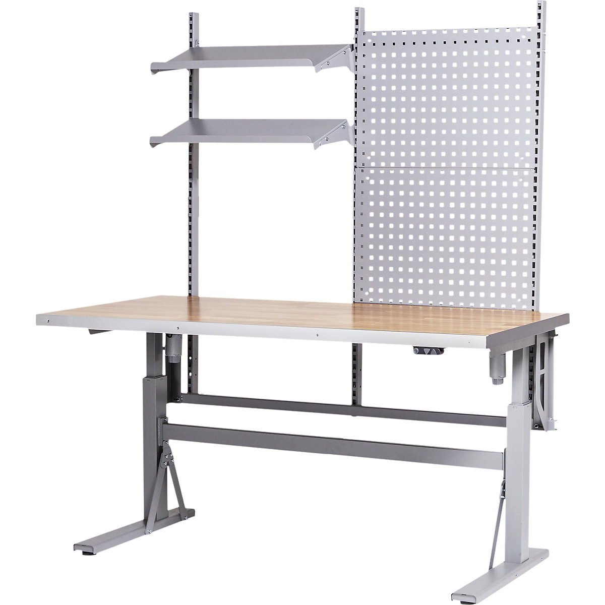 Mese de lucru reglabile electric pe înălțime, capacitate portantă 350 kg – eurokraft pro (Imagine produs 4)-3