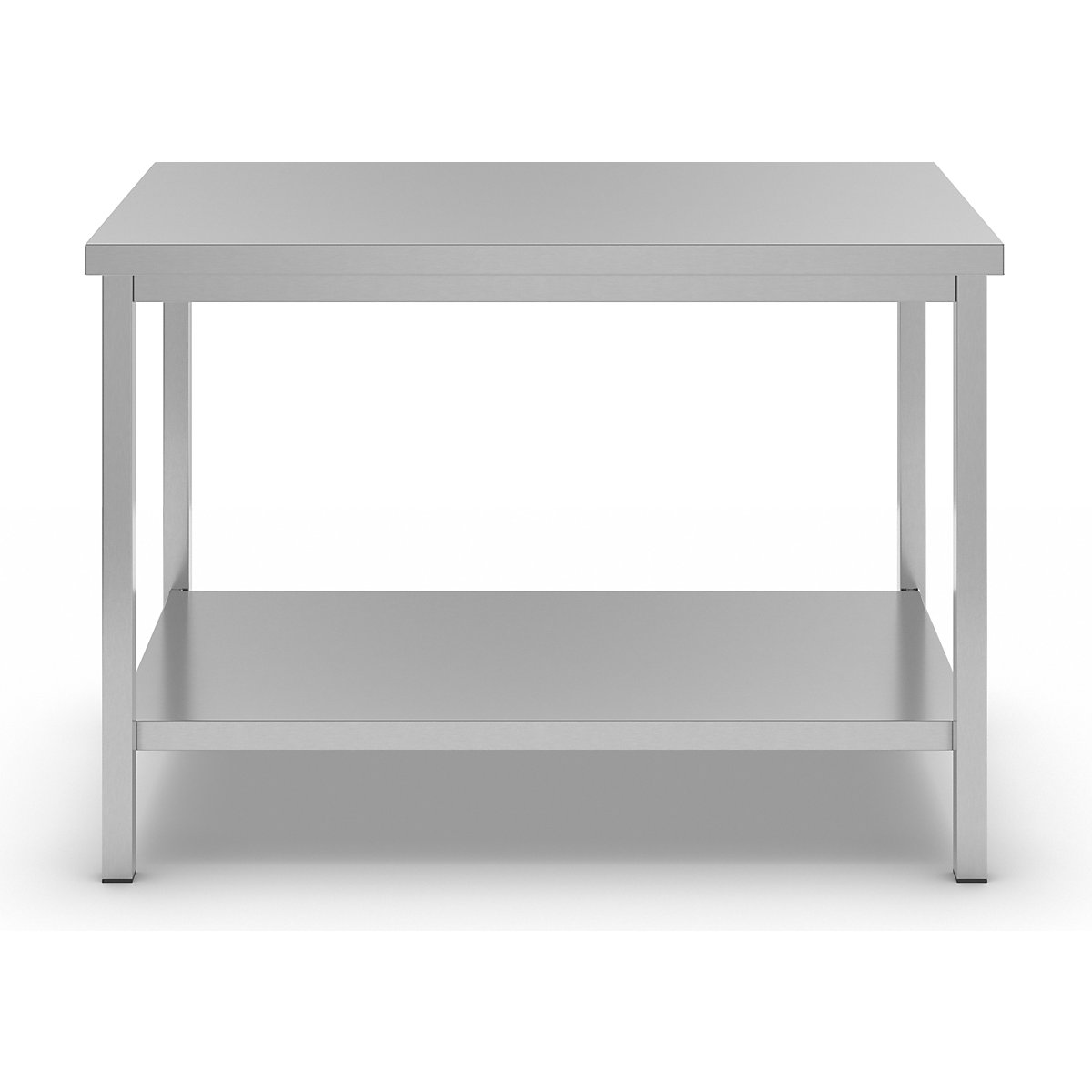 Masă de lucru din inox – eurokraft basic (Imagine produs 3)-2