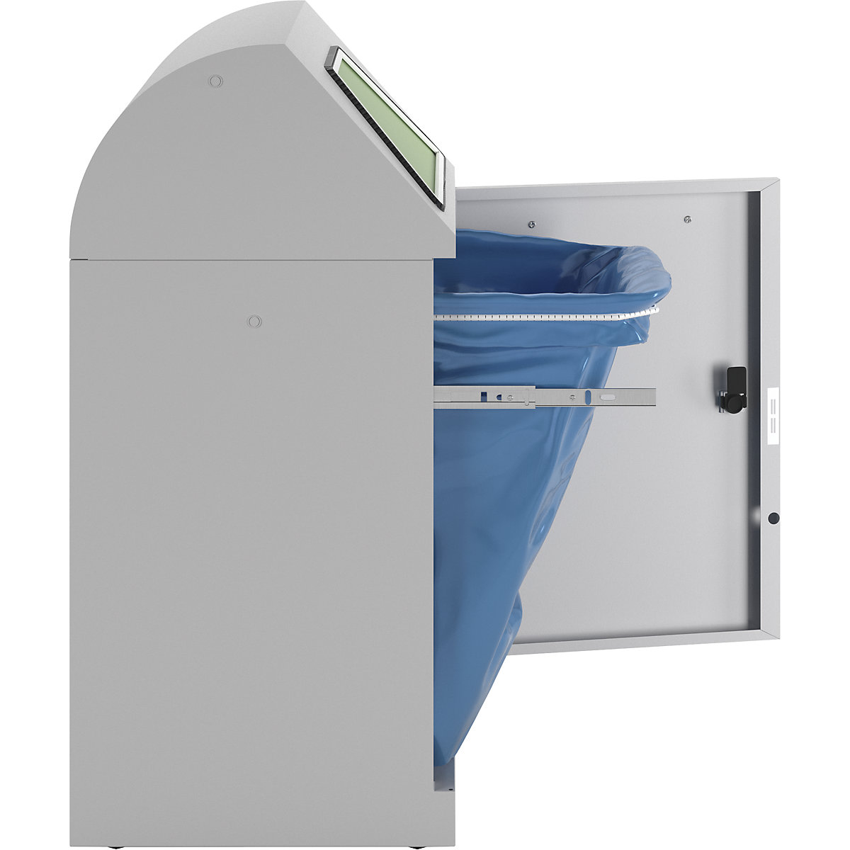 Afvalbak voor kringloopmateriaal, inwerpklep handbediend (Productafbeelding 29)-28