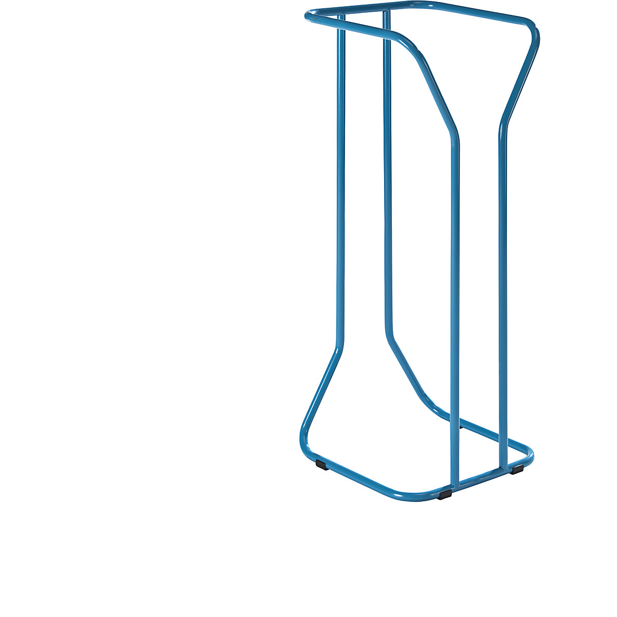 Afvalzakhouder voor grote volumes aan kringloopmateriaal, staal – eurokraft pro