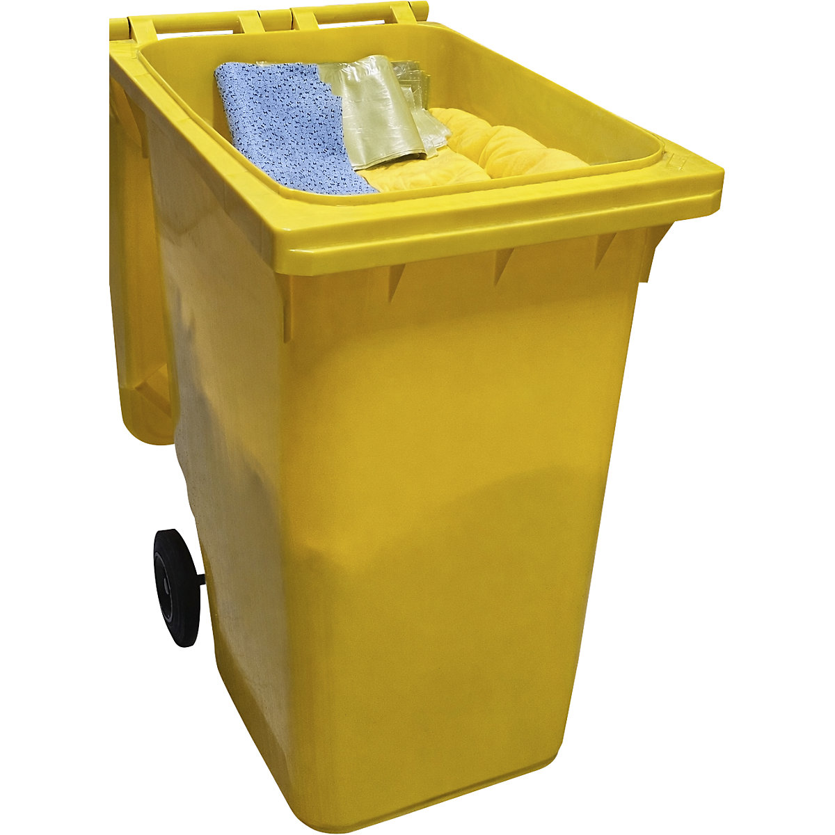 Lekkage-noodset in rolcontainer – eurokraft basic (Productafbeelding 2)-1