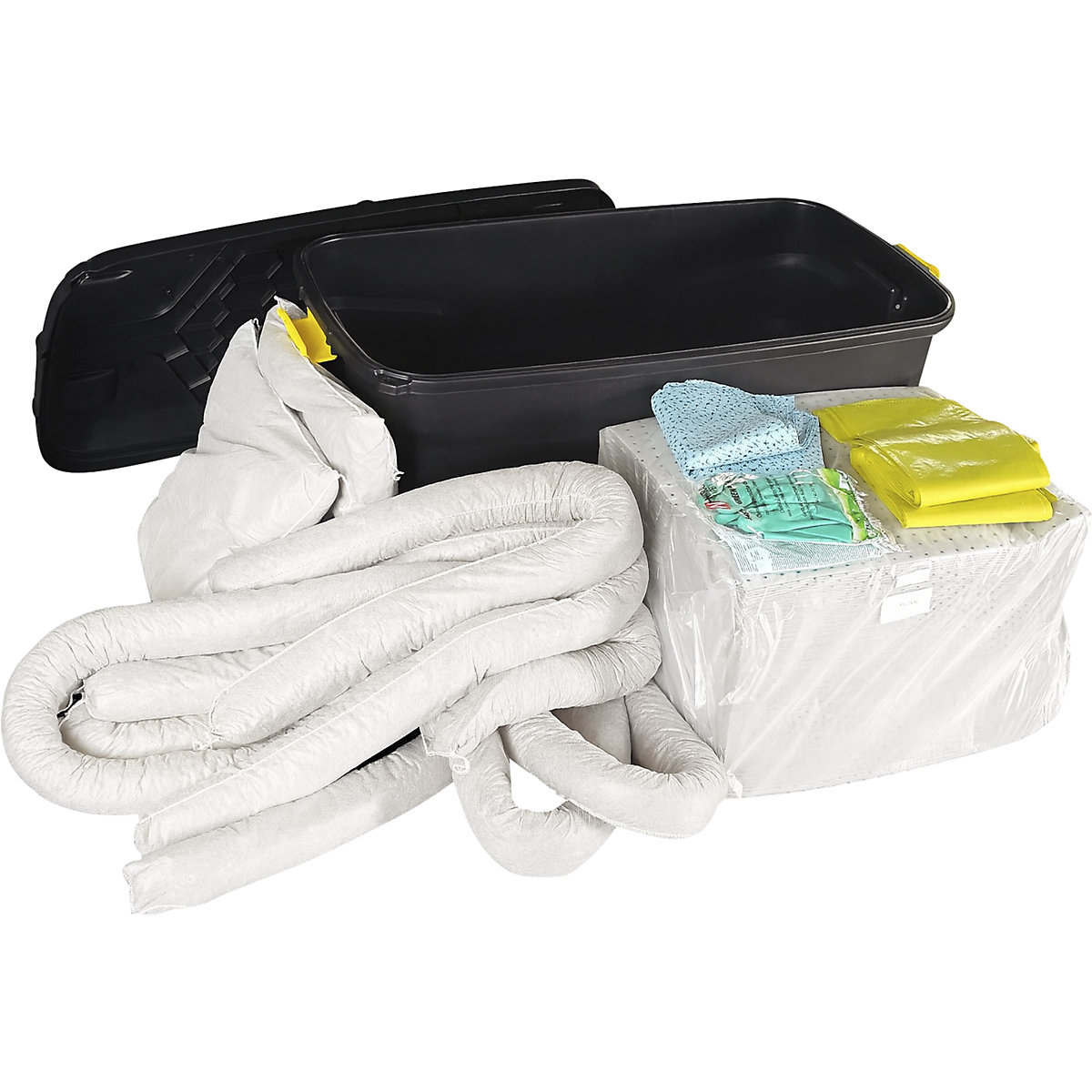 Lekkage-noodset in rolkoffer – eurokraft basic