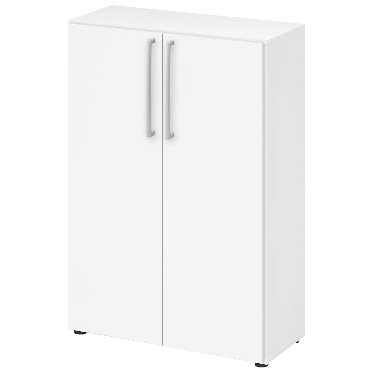 Armário de escritório – eurokraft pro, 2 prateleiras, AxLxP 1144 x 800 x 346 mm, branco-0