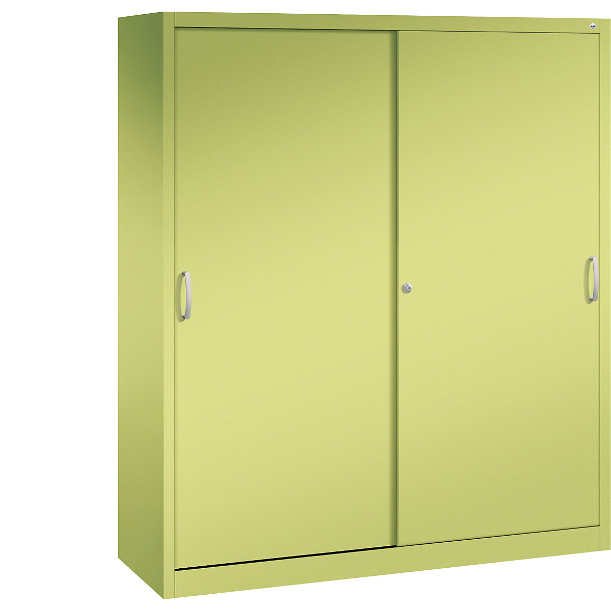 Armário de portas de correr ACURADO – C+P, 8 prateleiras, AxLxP 1950 x 1600 x 500 mm, verde viridian-0