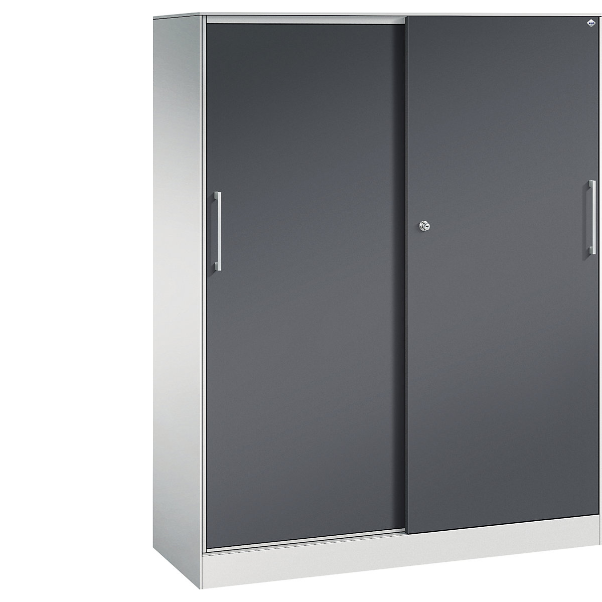 Armário de portas de correr ASISTO, altura 1617 mm – C+P (Imagem do produto 2)-1