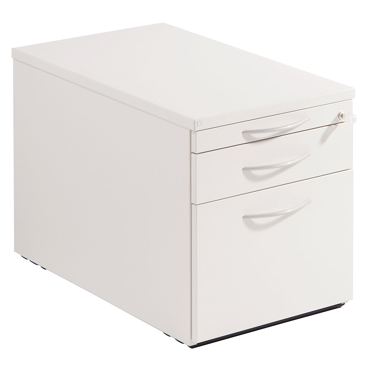 Bloco de gavetas móvel THEA, gaveta para utensílios, gaveta para materiais, arquivo suspenso, branco sujo-0