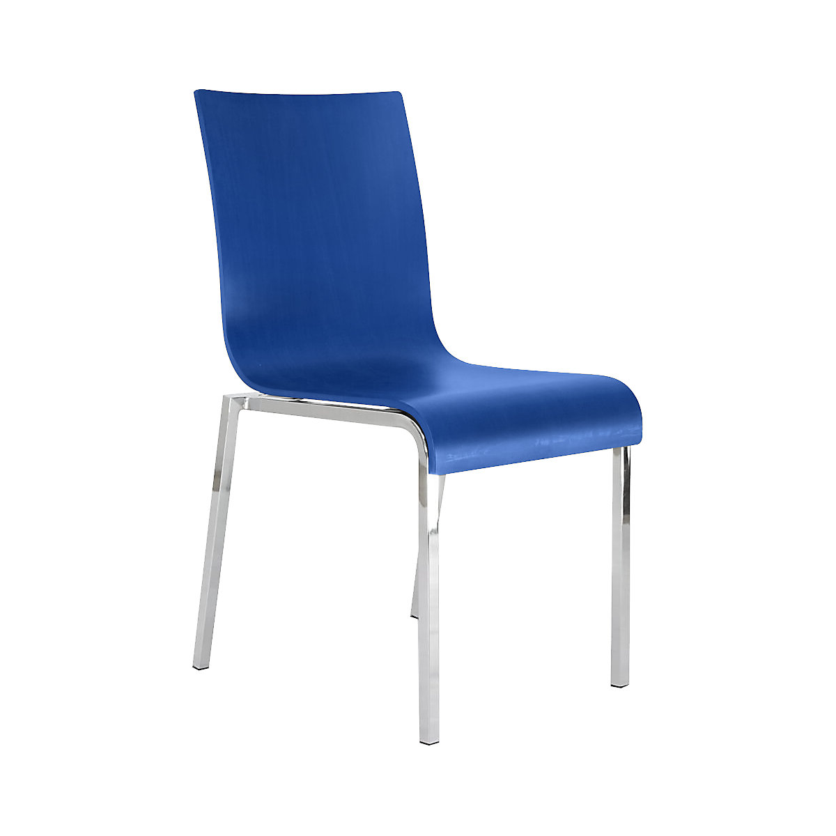 Cadeira de madeira em forma de concha CUBIC (Imagem do produto 3)-2