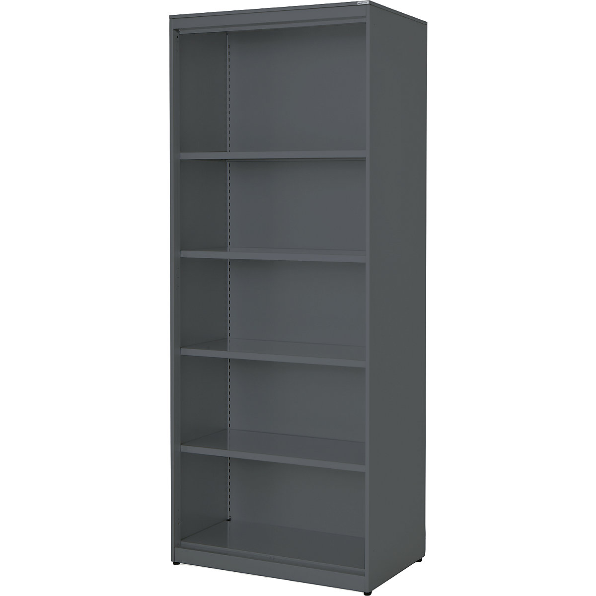 Estante combinada – mauser, AxLxP 1956 x 800 x 432 mm, placa em aço, 4 prateleiras, cinzento antracite-0
