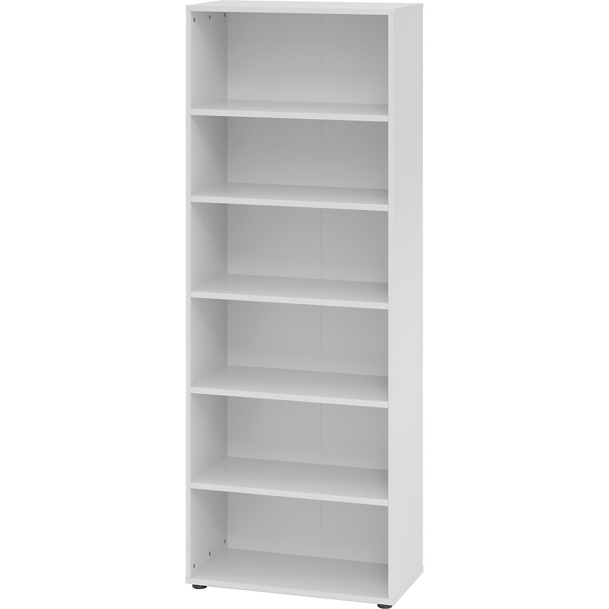 Estante para escritório VERA-ZWO, AxLxP 2156 x 800 x 400 mm, 6 alturas de pastas, cinzento claro-0