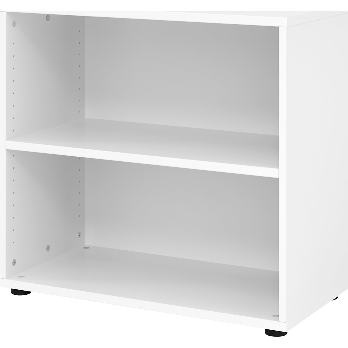 Estante para escritório VERA-ZWO, AxLxP 748 x 800 x 400 mm, 2 alturas de pastas, branco-0